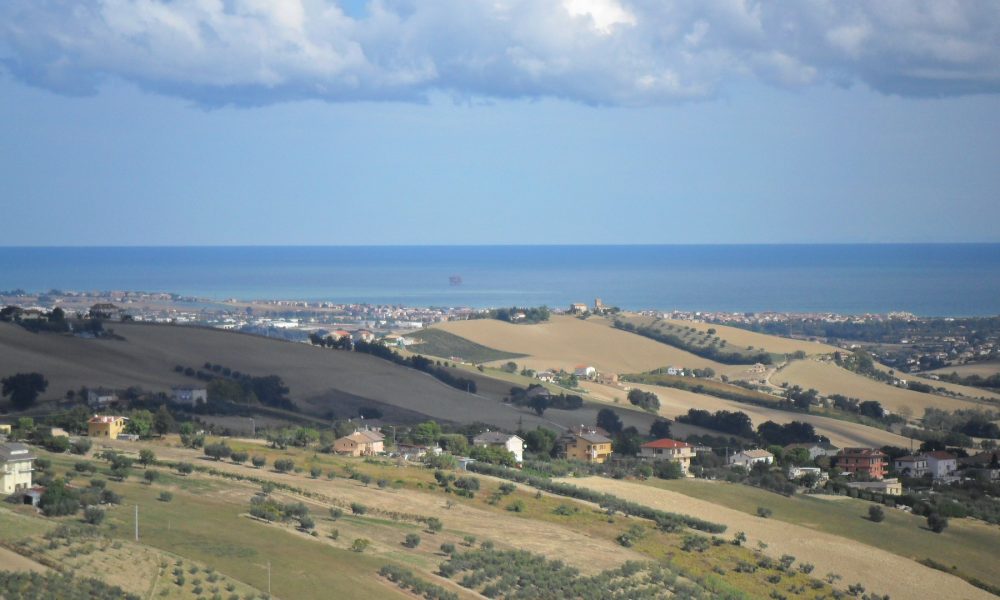 Vista mare Adriatico dalla terrazza